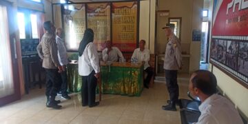 Direktorat Tahti Polda Bali Melaksanakan Supervisi dan Cek Sel Tahanan Polsek Bangli