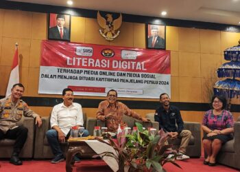 Jelang Pemilu 2024, Polda Bali Laksanakan Diskusi Literasi Digital