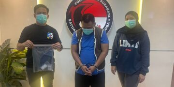 Ringkus Pengedar, Satnarkoba Polrestabes Surabaya Amankan 15 Poket Sabu Siap Edar