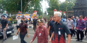 Harlah dan Pelantikan PPDI Jawa Tengah di Hadiri Ganjar Pranowo