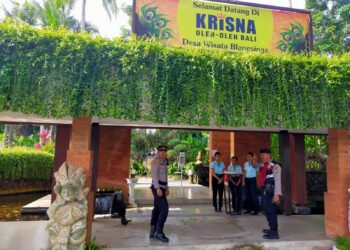 Patroli DTW Polsek Blahbatuh, Amankan Kunjungan Wisatawan