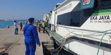 Polres Karangasem Menjaga Situasi Aman di Wilayah Perairan Candidasa dan Padangbai