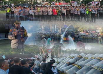 Penilaian Lomba Dalmas Polres Karangasem oleh Team Supervisi Dit Samapta Polda Bali Dalam Rangka Hut Bhayangkara Ke-77