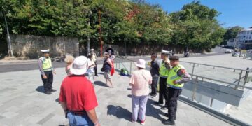 Ops Nusa Agung Polres Bangli Sambangi Penginapan di Obyek Wisata Penelokan Kintamani