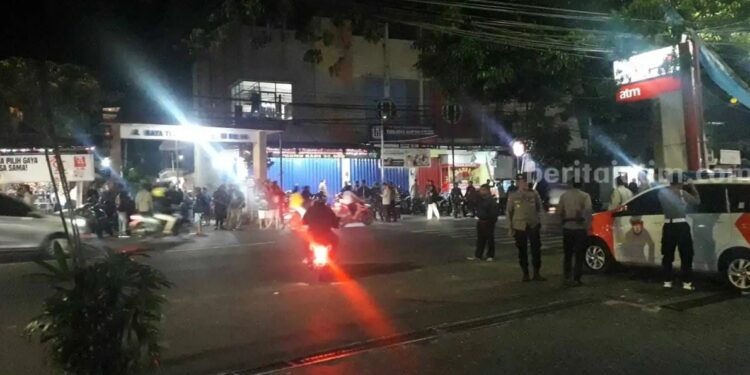 Kondusif..! Polresta Malang Tingkatkan Patroli Pascaaksi Sweeping Sekelompok Orang
