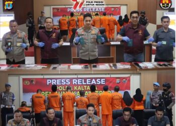 Press Release! Kapolda Kaltara Bersama Bareskrim Polri Ungkap Kasus TPPO di Nunukan