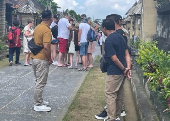 Ops Nusa Agung Polres Bangli Sambangi Obyek Wisata Penglipuran Bangli