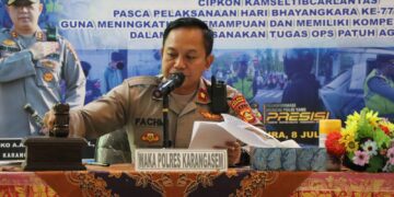 Latihan Pra Ops Patuh Agung 2023 Polres Karangasem