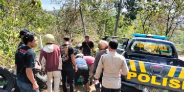 Kecelakaan di Gunungkidul, Dua Remaja Terluka Setelah Sepeda Motor Tidak Bisa Dikendalikan