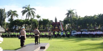 Polres Gianyar Terjunkan 105 Personel Dalam Operasi Patuh Agung 2023