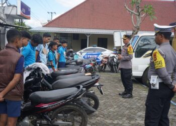 Satgas Preventif Ops Patuh Agung 2023 Polres Bangli, Sasar pelanggar Pelajar Tingkat Menengah dan Atas