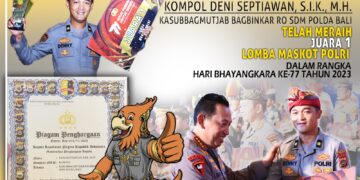 RAWAKOTA Polda Bali Raih Juara 1 Lomba Maskot Polri