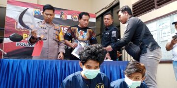 Polsek Kenjeran Ungkap Kasus CURAS Dan Dua Pelaku Begal Bersenjata Tajam Ditangkap