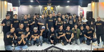 AKS1 Terbentuk, Ahmad Dani dan Puluhan Artis Akan Perjuangkan Hak Intelektual dan Ekonomi Para Pencipta Lagu