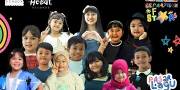Senada Digital Bersama Hebat Records Rilis 12 Penyanyi Superkids Jawa Timur