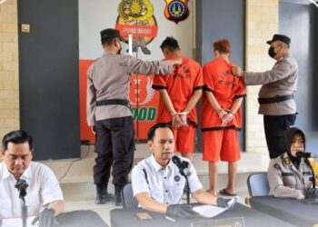 Polda DIY Gelar Konferensi Pers Penanganan Kasus Pembunuhan Berencana Seorang Pria