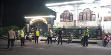 Pawas Polres Bangli Pimpin Apel Dalam Rangka Pengamanan Giat Tahun Baru Hijriyah 1 Muharram 1445 H