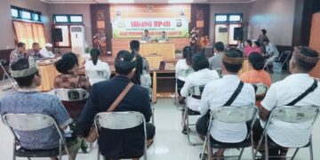 Kabag SDM Polres Gianyar Pimpin Sidang BP4R