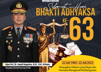 Penegakan Hukum yang Tegas dan Humanis Mengawal Pembangunan Nasional dalam Agenda Polri Presisi