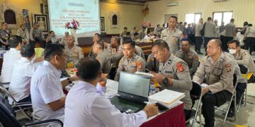 Kapolres Jembrana Menghadiri Pelaksanaan Audit Kinerja Tahap II T.A. 2023