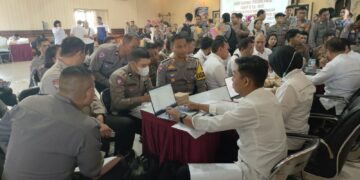 Kapolres Tabanan Hadiri Pelaksanaan Audit Kinerja II T.A. 2023