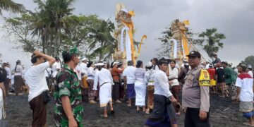 Wujud Kepedulian Kapolres Gianyar Melayat ke Puri Agung Gianyar.