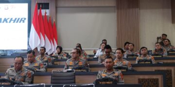 Kapolres Jembrana Hadiri Taklimat Akhir Audit Kinerja Itwasum Polri Tahap II T.A. 2023 di Rupatama Polda Bali