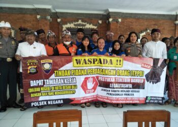 Cegah Terjadinya TPPO, Kasat Binmas Polres Jembrana Melaksanakan Binluh Pencegahan