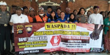 Cegah Terjadinya TPPO, Kasat Binmas Polres Jembrana Melaksanakan Binluh Pencegahan