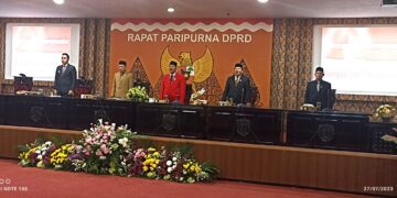 Seluruh Camat Se-Kabupaten Kendal Hadiri Rapat Paripurna Istimewa Hari Jadi ke-418 Tahun Kendal