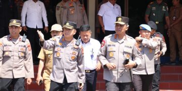 Peninjauan Wilayah, Kapolda Bali Ke Pelabuhan Padangbai