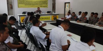 Polres Bangli mengikuti Kegiatan Penyuluhan Hukum Oleh Tim Bidkum Polda Bali.