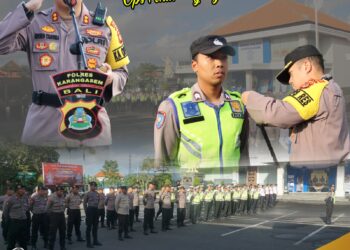 Ciptakan Situasi Kamtibmas Aman, Kapolres Karangasem Pimpin Apel Kesiapan Ops Pekat Agung 2023
