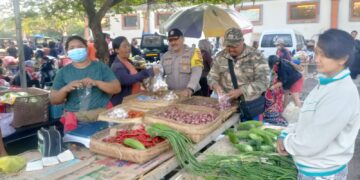 Pengamanan Pasar Tradisional Menjelang Hari Raya Kuningan