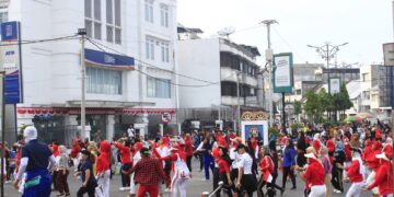 Bupati Labuhanbatu Lepas Kontingen Raimuna Nasional ke XII Tahun 2023