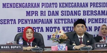 Bupati Labuhanbatu Hadiri Rapat Paripurna Pidato Kenegaraan Republik Indonesia