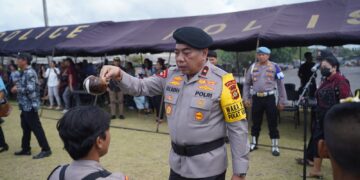 Wakapolda Bali Pimpin Upacara Penutupan Tradisi Pembaretan Bintara Remaja