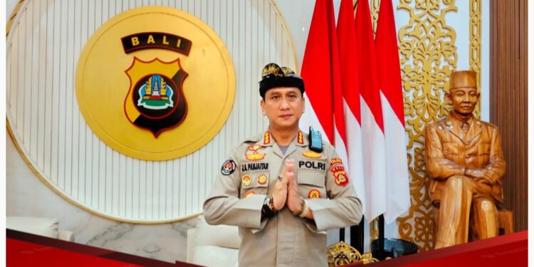 Polda Bali Ajak Masyarakat Jaga Keajegan Bali dan Ciptakan Pemilu Damai 2024