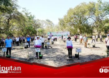 Terbaru dalam Sejarah, Kapolri Ajak Delegasi AMMTC Tanam Pohon di TN Komodo, Pecahkan Rekor MURI