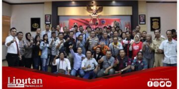 Jum’at Curhat, Kapolres Kendal Ajak Puluhan Awak Media Berdialog