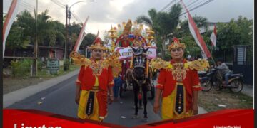BPD Rejosari Ikut Ramaikan Parade Adat Budaya Nusantara yang Diselenggarakan Pemerintah Kecamatan Glagah
