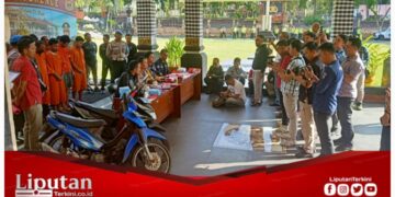 Operasi Pekat Agung 2023, Polres Gianyar Ungkap Kasus Tindak Pidana Penjualan Orang Hingga Gerebek Gudang Narkoba
