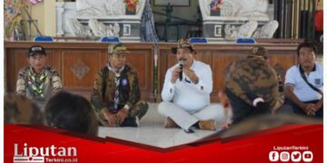 Wabup Kasta Kunjungi KMD Kwartir Ranting Nusa Penida