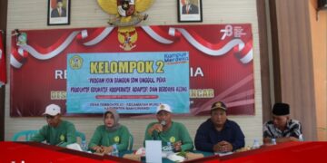 Tim Safari KKN UBI Banyuwangi, Kunjungi Mahasiswa Kelompok 2 di Desa Tembokrejo