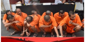 Puluhan Pengedar dan Pengguna Narkoba Berhasil di Ringkus Polresta Malang Kota dalam Waktu Dua Pekan