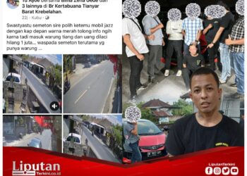 Viral di Facebook, Dalam 5 Jam Polres Karangasem Berhasil Tangkap Pelaku Pencurian di Sebuah Toko