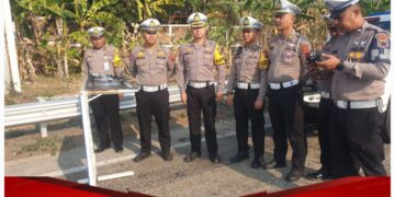 Ditlantas Polda Jateng Ujicoba dan Sosialisasi ETLE Drone di Wilayah Kabupaten Kendal