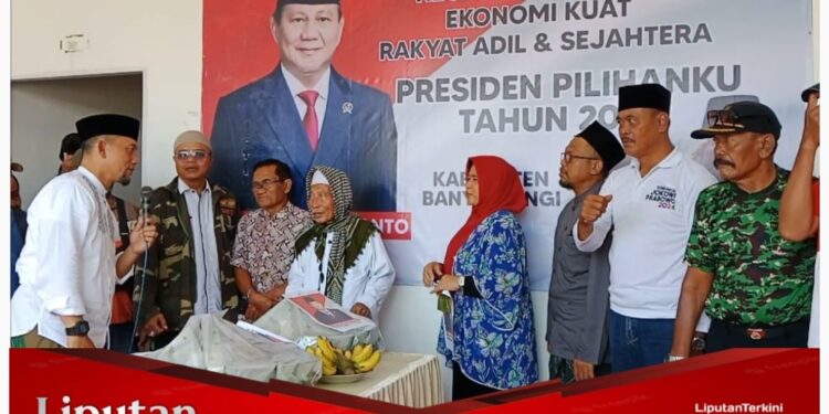 Penasehat Relawan Pendowo Banyuwangi, Serahkan Rumah Juang Sahabat Prabowo Kepada Korkab
