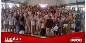 Ketua DPC Partai Gerindra Labuhanbatu Sambut Gus Irawan Pasaribu sekaligus Peresmian Kantor Bindu Siahaan Center