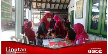 Dukung Program Balita Sehat, Babinsa Koramil Sukorejo Dampingi Kegiatan Posyandu